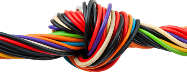 سیم های افشان