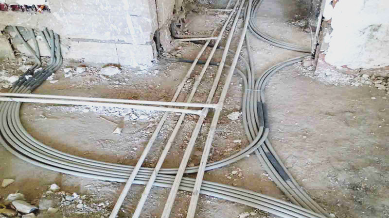 روش های صحیح لوله گذاری سیم و کابل برق